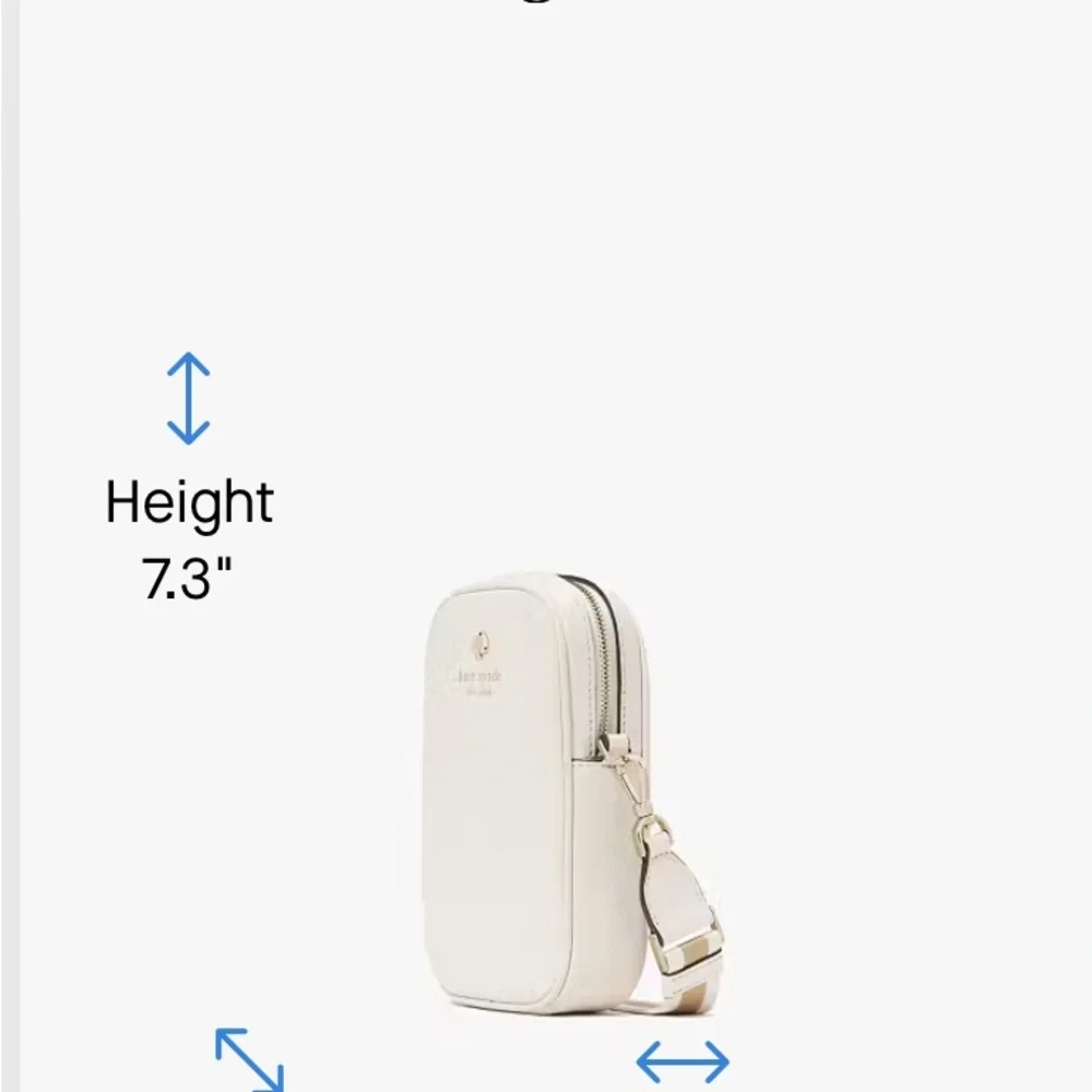 Kate Spade Light Beige Crossbody Bag - Picture 3 of 6